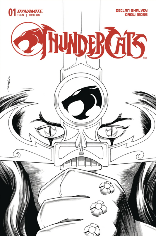 Thundercats #1 1:10 Declan Shalvey Line Art Variant