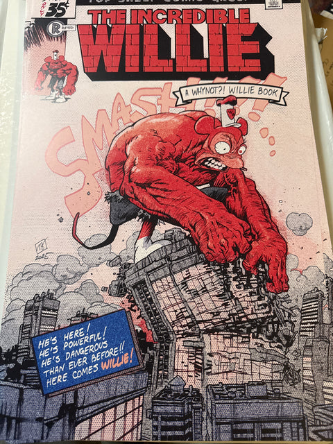 Incredible Willie Vlad Legostaev 11x17 Art Print Limited to 30