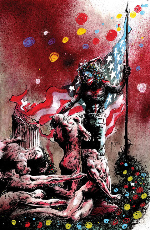 CALEB ADY Department of Truth #35 1:10 Incentive ORIGINAL ART 11x17 -image-2