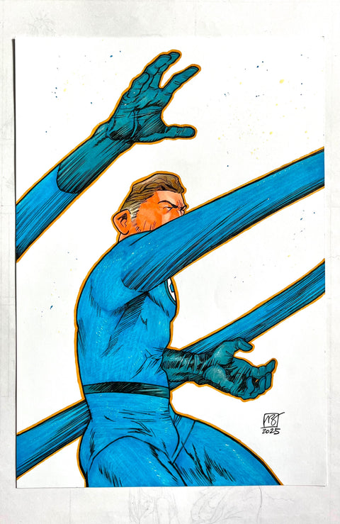 Mr. Fantastic by Vlad Legostaev 11.5" x 8"-image-1