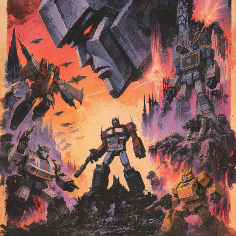 Transformers #1 14th Print (CA) Tomer Rousso (1st Published Comic Cover)