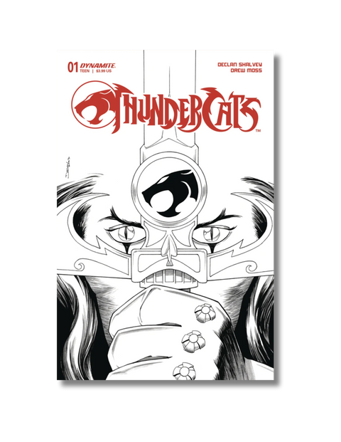 Thundercats #1 1:10 Declan Shalvey Line Art Variant