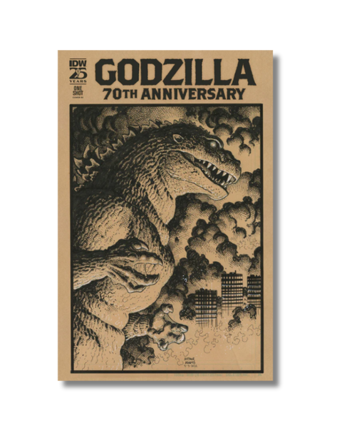 Godzilla: 70th Anniversary #1 (Art Adams) Ratio 1:50